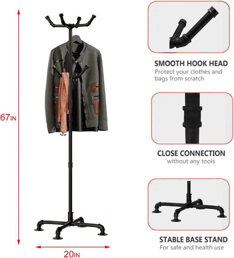 industrial pipe furniture legs heavy duty metal table base"⁠