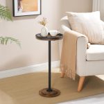 Industrial pipe metal table and chair set