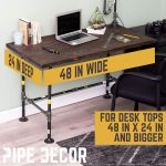 ndustrial pipe furniture legs heavy duty metal table base"⁠